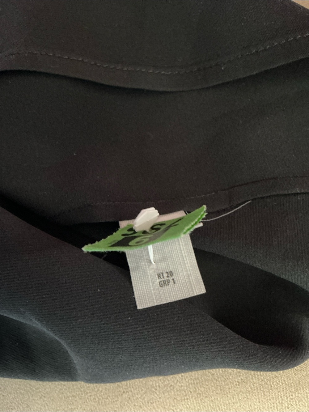 St. John Silk Sleeveless High-Neck Camisole with Neck Tie - Picture 4 of 7